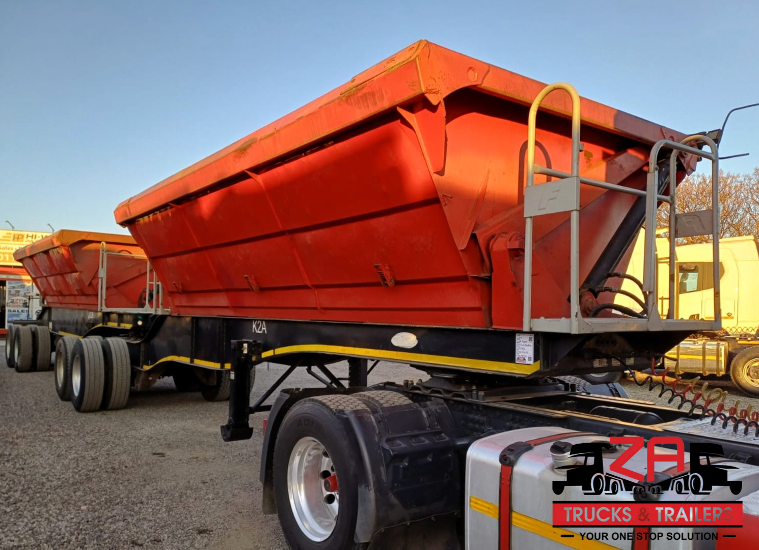 2019 SA TRUCK BODIES 25 CUBE SIDE TIPPER #53123